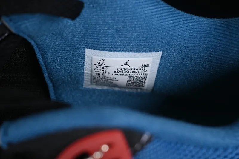 All categories Air Jordan Jordan series basketball shoes Air Jordan 4 GX foreign trade version Union La x Air Jordan 4 Retro AJ4 Joe 4 joint model basketball shoes DC9533-001